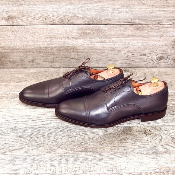 * NIB * $895 Nordstrom BALLY Switzerland US 8 D Chocolate o *add $15 Cedar Trees main image 8